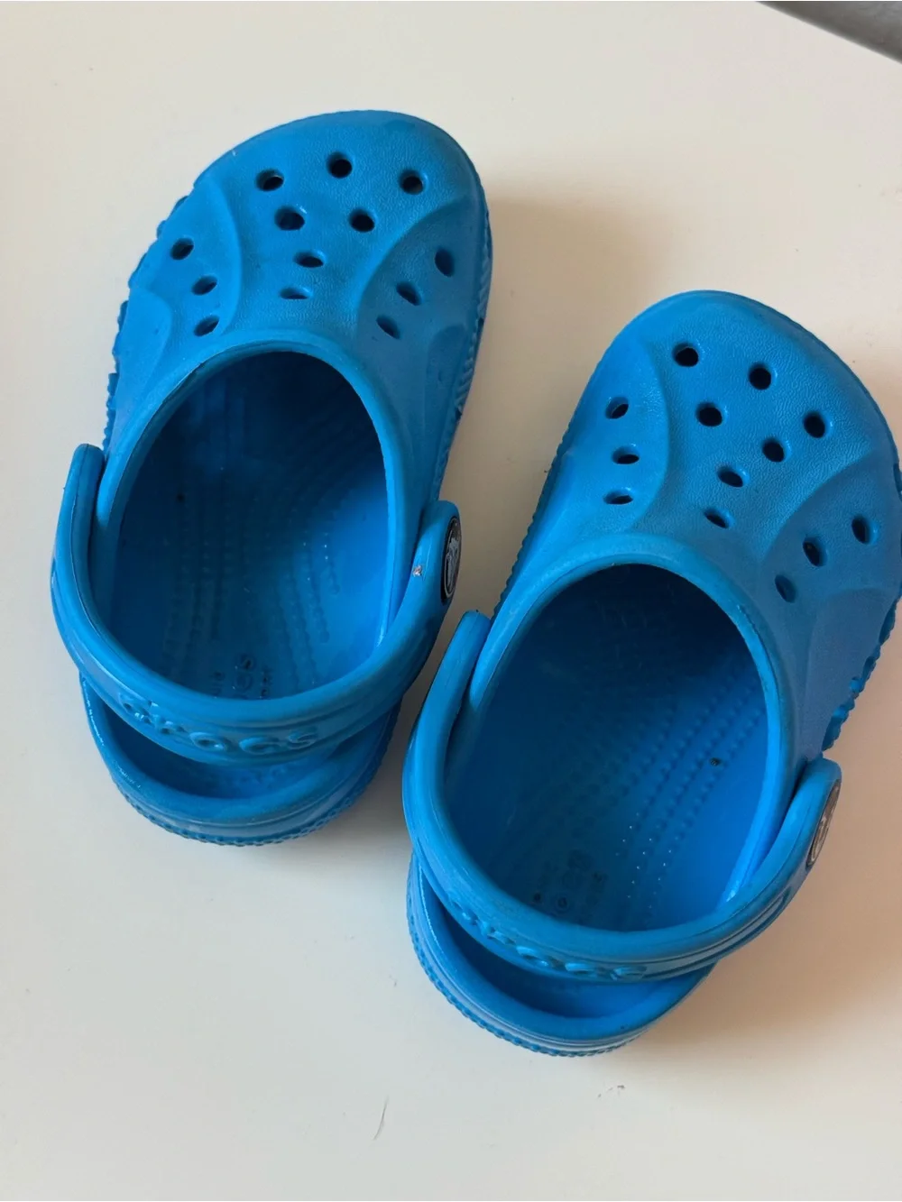 CROCS Kids Bright Blue Classic Clog SIZE : C5